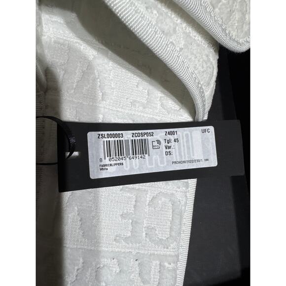 VERSACE MEDUSA EMBROIDERED SLIPPERS Italy Size 43 =10 - Picture 11 of 13